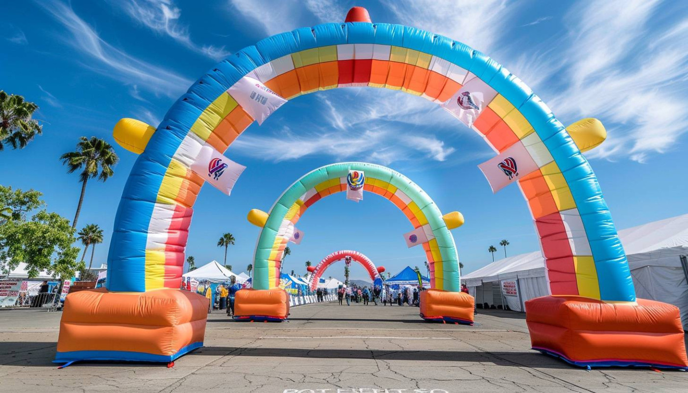 Quelle structure gonflable pour une publicité réussie ?